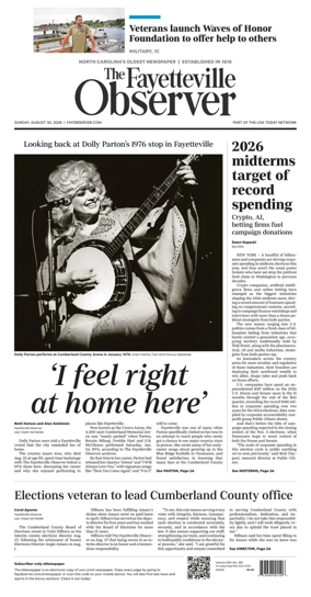 Cover of The Fayetteville Observer
