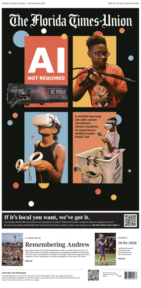 Cover of The Florida Times-Union