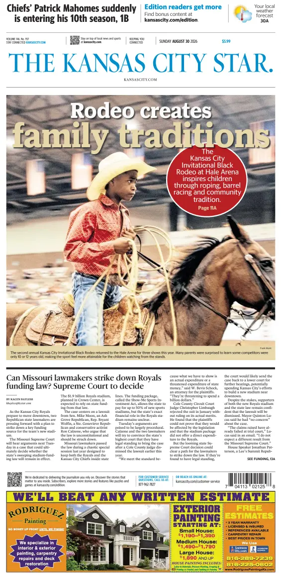 Cover of The Kansas City Star (Sunday)