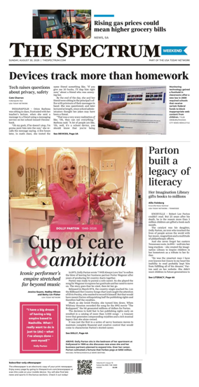 Cover of The Spectrum & Daily News