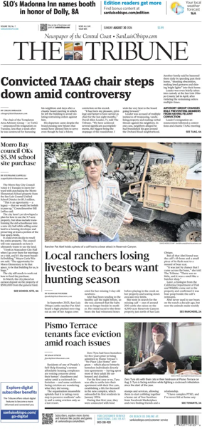 Cover of The Tribune (SLO) (Sunday)