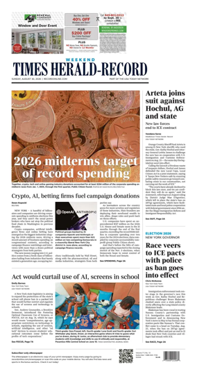 Cover of Times Herald-Record