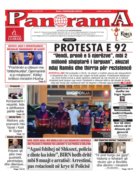 Cover of Panorama (Albania)