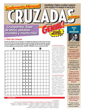 Cover of Cruzadas y genial