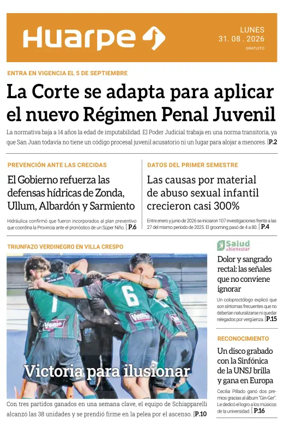 Cover of Diario Huarpe