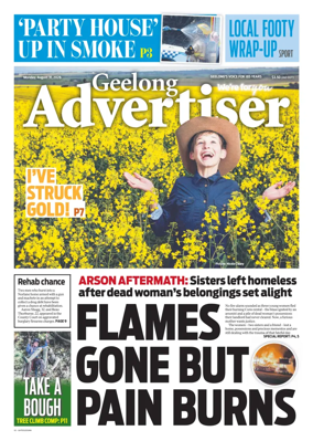 Cover of Geelong Advertiser