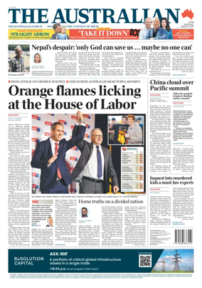 Cover of The Australian