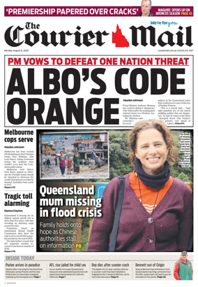 Cover of The Courier-Mail
