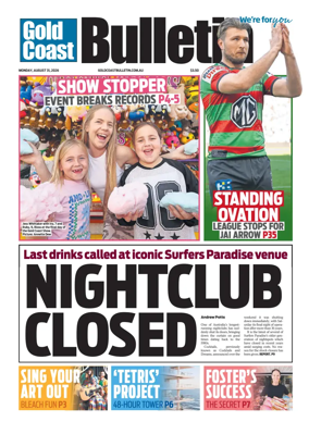 Cover of The Gold Coast Bulletin