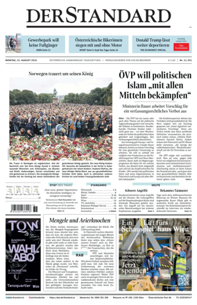 Cover of Der Standard