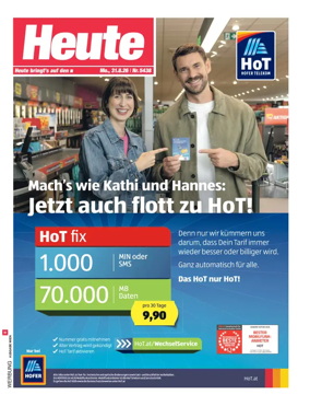 Cover of Heute - Wien Ausgabe