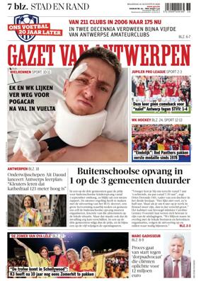 Cover of Gazet van Antwerpen Stad en Rand