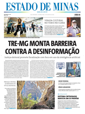 Cover of Estado de Minas (Brazil)