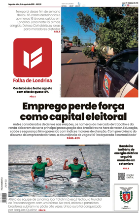 Cover of Folha de Londrina