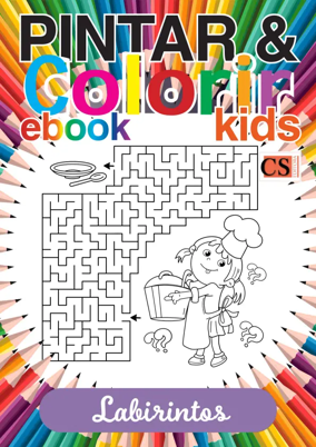 Cover of Pintar e Colorir Kids