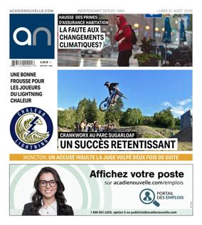 Cover of Acadie Nouvelle
