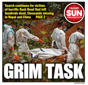 Cover of Calgary Sun