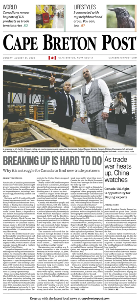 Cover of Cape Breton Post