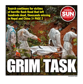 Cover of Edmonton Sun