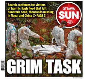 Cover of Ottawa Sun