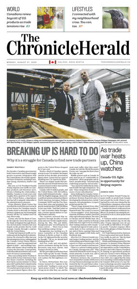 Cover of The Chronicle Herald (Provincial)