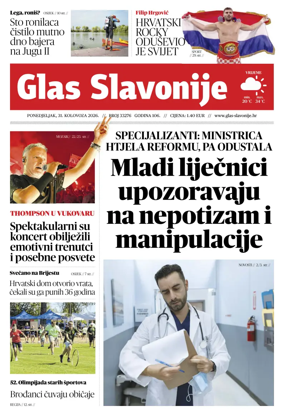 Cover of Glas Slavonije