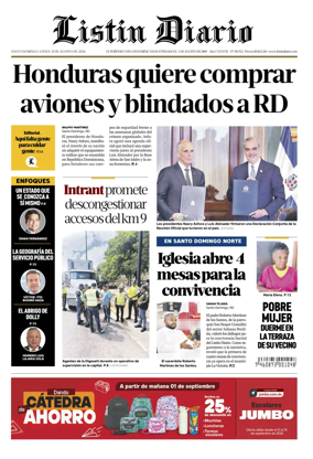 Cover of Listin Diario