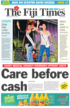 Cover of The Fiji Times