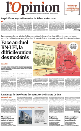 Cover of L'Opinion
