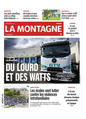 Cover of La Montagne (Moulins)