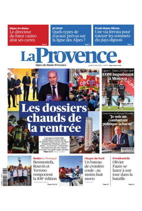 Cover of La Provence Alpes-de-Haute-Provence