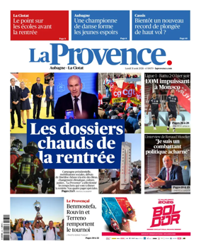 Cover of La Provence Aubagne-La Ciotat