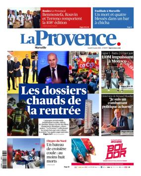 Cover of La Provence Marseille