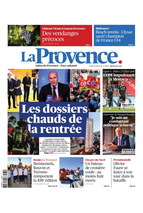 Cover of La Provence Salon-de-Provence / Pays salonais