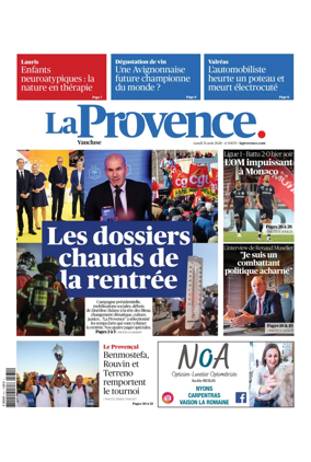 Cover of La Provences Vaucluse