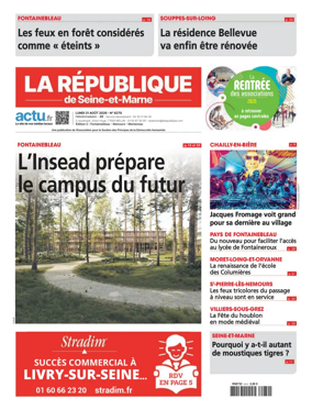 Cover of La Republique de Seine-et-Marne (Edition C)