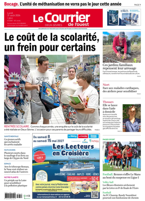 Cover of Le Courrier de l’Ouest (Deux-Sevres)
