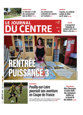 Cover of Le Journal du Centre