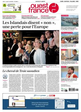 Cover of Ouest France (Caen - Bayeux - Falaise - Vire)