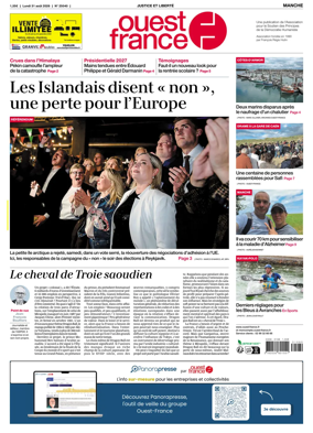 Cover of Ouest France (Manche)