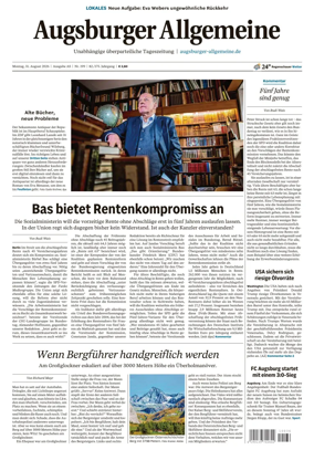 Cover of Augsburger Allgemeine (Ausgabe Stadt)