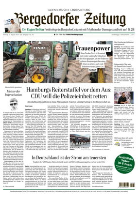 Cover of Bergedorfer Zeitung