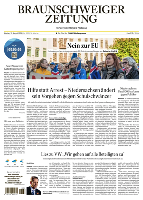 Cover of Braunschweiger Zeitung (Braunschweig)