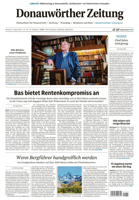 Cover of Donauwoerther Zeitung