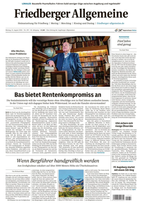 Cover of Friedberger Allgemeine