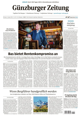 Cover of Guenzburger Zeitung