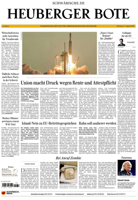 Cover of Heuberger Bote