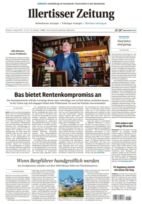 Cover of Illertisser Zeitung