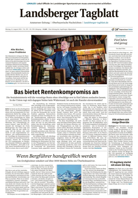 Cover of Landsberger Tagblatt