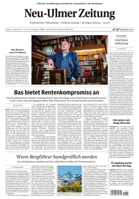 Cover of Neu-Ulmer Zeitung